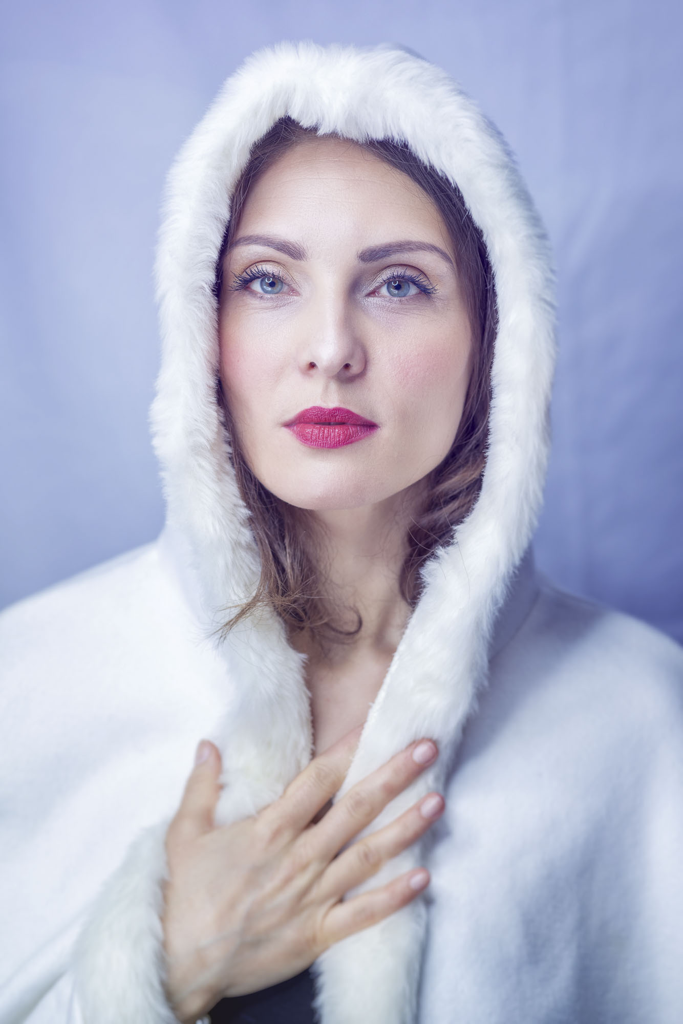 Winterbild, Porträtserie. Foto: Jan E. Siebert