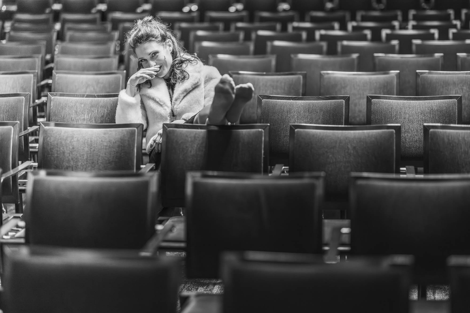 Der leere Saal, Vor der Vorstellung. Foto: Jan E. Siebert